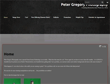 Tablet Screenshot of petergregoryphotography.com